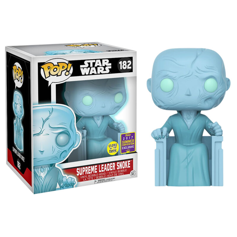 Funko Pop! Star Wars Supreme Leader Snoke (Glow in the Dark) 2017 Summer Convention Exclusive