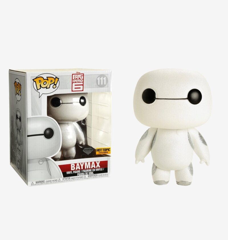 Funko Pop! Big Hero 6 Baymax Diamond Collection #111 (Hot Topic Exclusive)