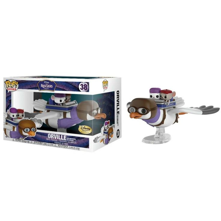 Funko Pop! Rides Disney The Rescuers Orville with Miss Bianca and Bernard #38