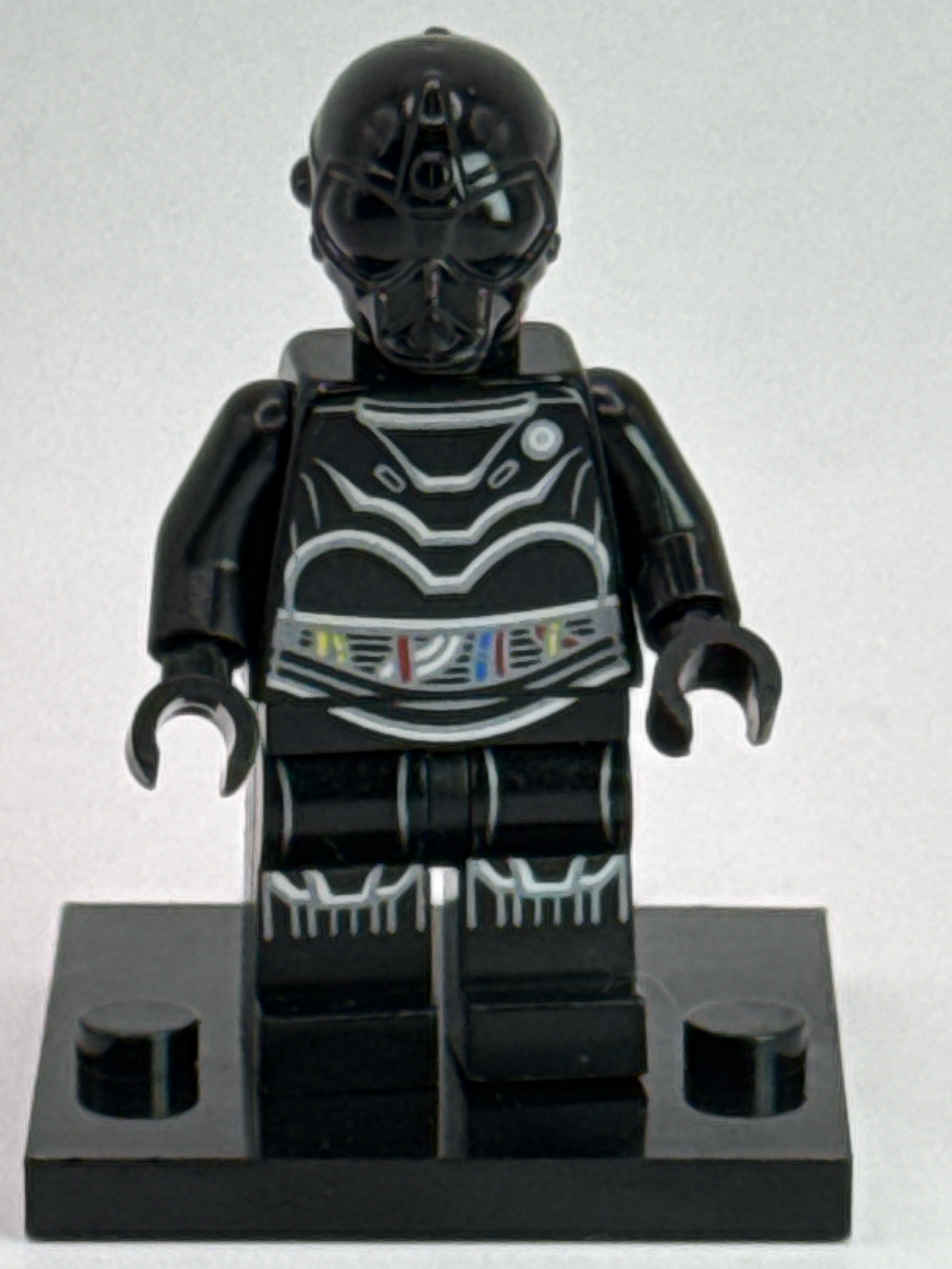 LEGO Star Wars NI-L8 Protocol Droid minifigure.