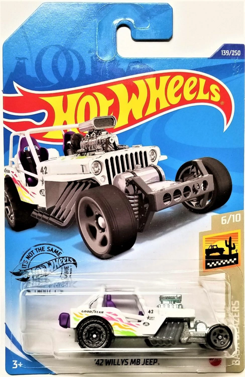 Hot Wheels '42 Willys MB Jeep (Baja Blazers Series)