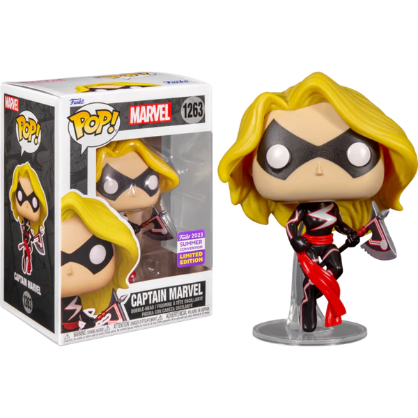 Funko Pop! Marvel Captain Marvel #1263 2023 Summer Convention Limited Edition