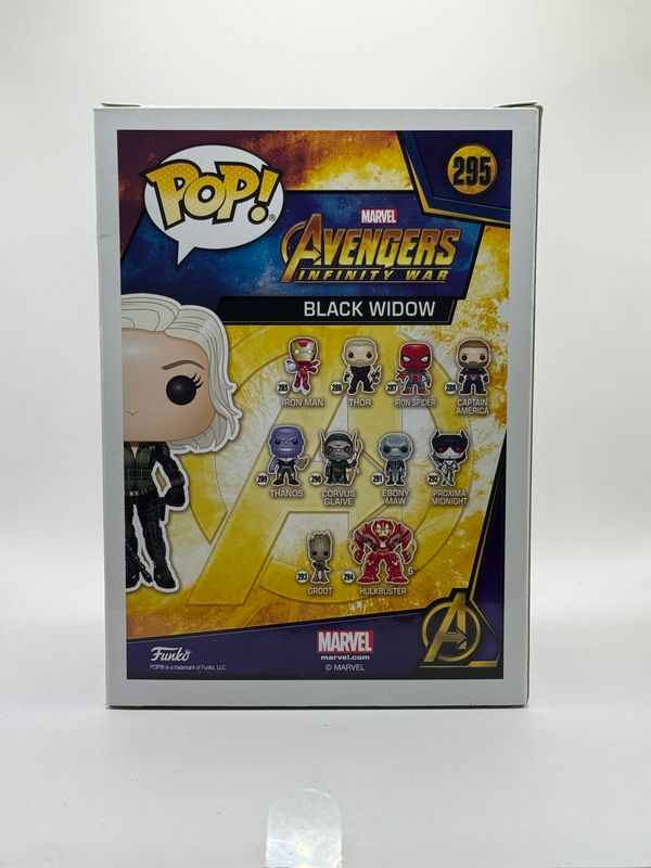 Funko Pop! Marvel Avengers Infinity War Black Widow #295 - Image 4