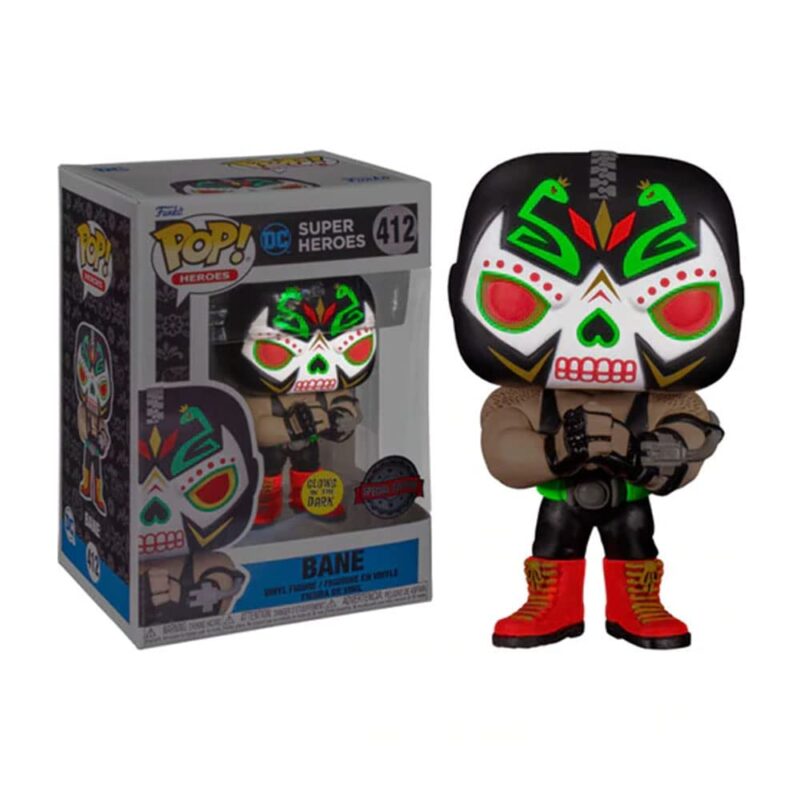 Funko Pop! Heroes DC Super Heroes Bane (Glow in the Dark, Special Edition) #412