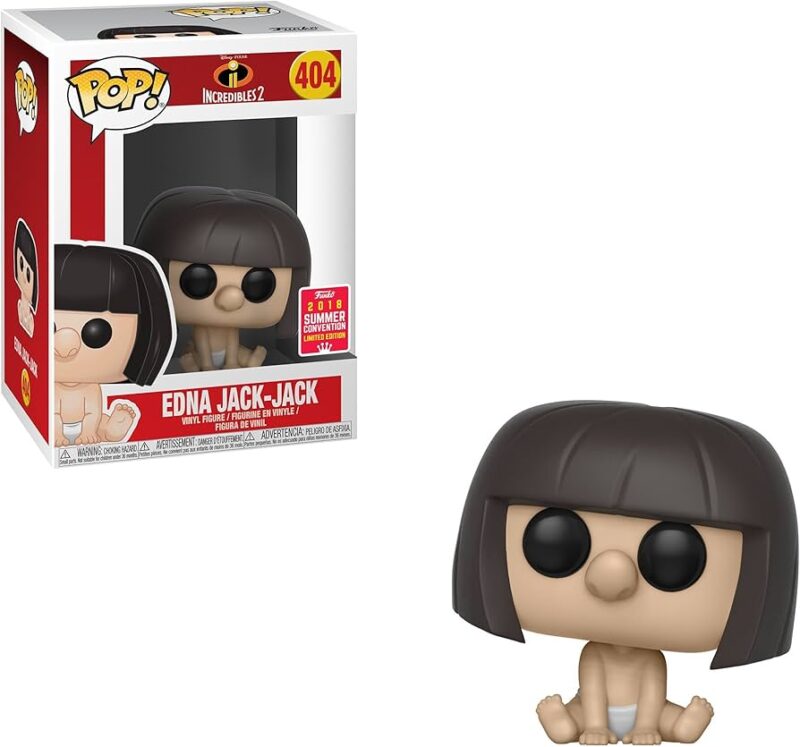 Funko Pop! Edna Jack-Jack (Incredibles 2) 2018 Summer Convention Limited Edition