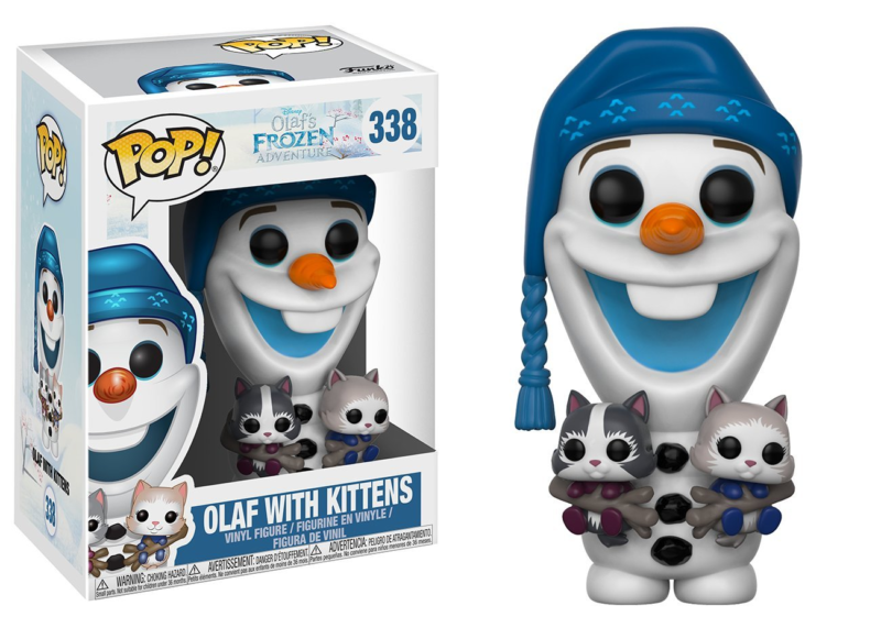 Funko Pop! Disney Olaf's Frozen Adventure Olaf with Kittens #338