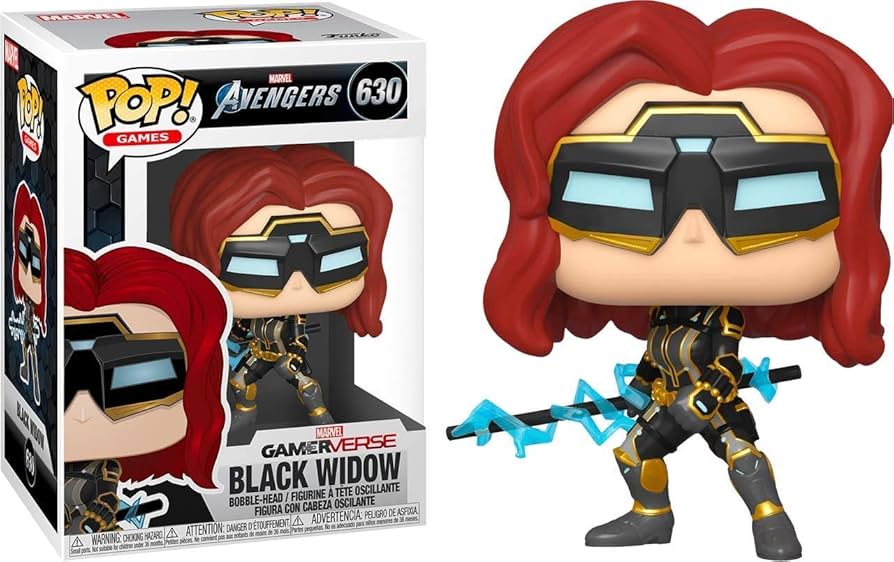 Funko Pop! Games Marvel Avengers Gamerverse Black Widow #630