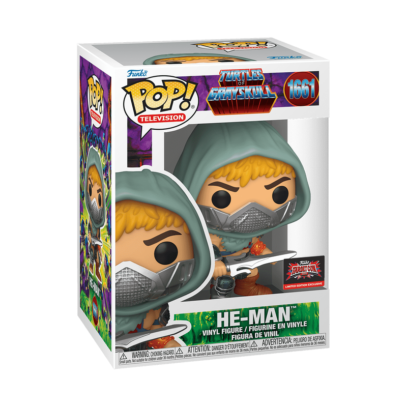 Funko Pop! He-Man Turtles of Grayskull (Target Con Exclusive) #1661