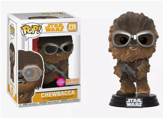 Funko Pop! Star Wars Chewbacca #239 Flocked BoxLunch Exclusive