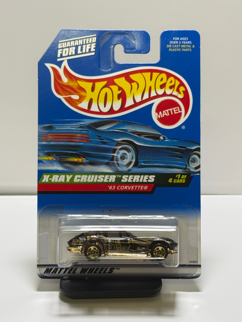 Hot Wheels X-Ray Cruiser RARE VINTAGE Series '63 Corvette (1999)