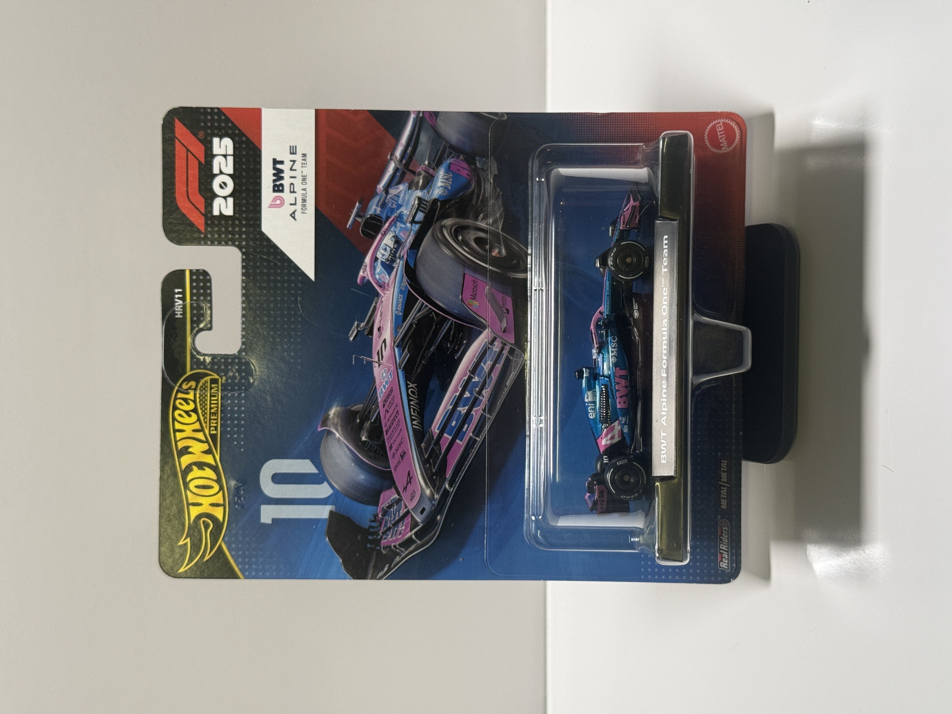 Hot Wheels Premium BWT Alpine Formula One Team F1 2025