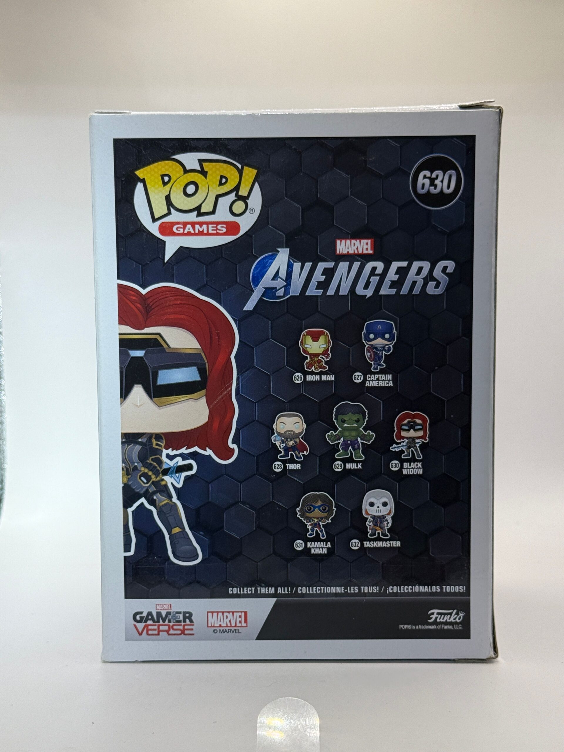 Funko Pop! Games Marvel Avengers Gamerverse Black Widow #630 - Image 4