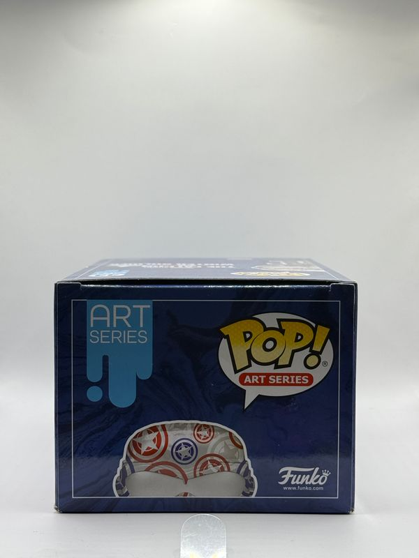 Funko Pop! Art Series Captain America (The Falcon and The Winter Soldier) Special Edition #33 - Image 5