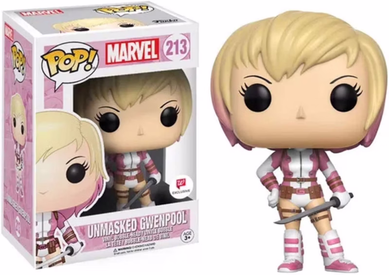 Funko Pop! Marvel 213 Unmasked Gwenpool (Walgreens Exclusive) Manufacturer: Funko