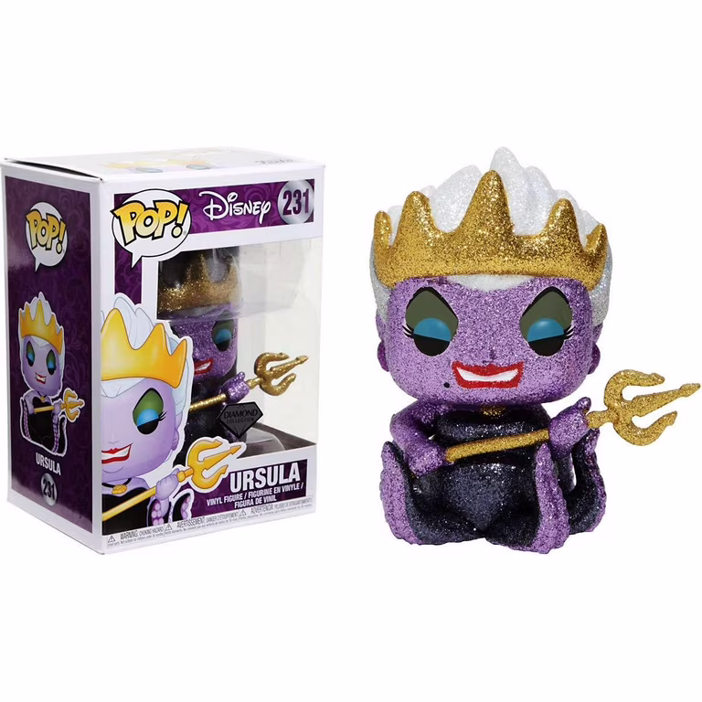 Funko Pop! Disney Ursula Diamond Collection Hot Topic Exclusive #231