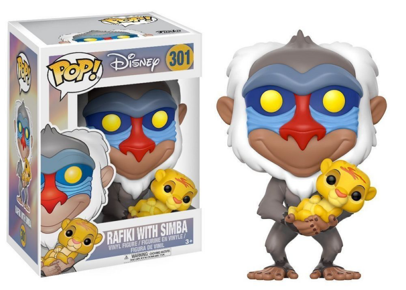 Funko Pop! Disney Rafiki with Simba #301