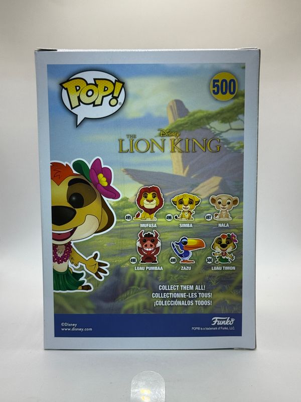 Funko Pop! Disney Luau Timon #500 - Image 4