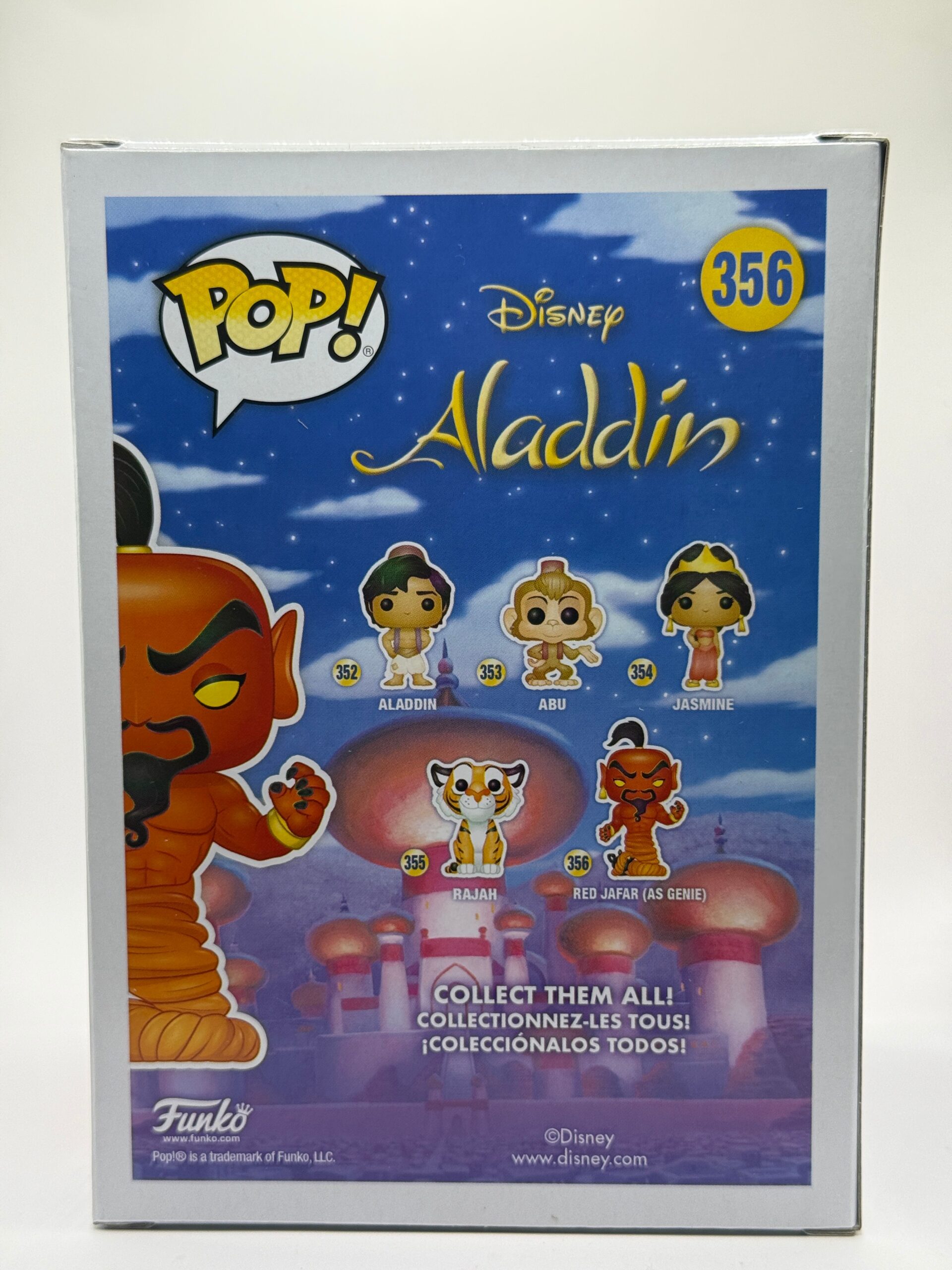 Funko Pop! Disney Red Jafar (as Genie) #356 Limited Glow Chase Edition - Image 4