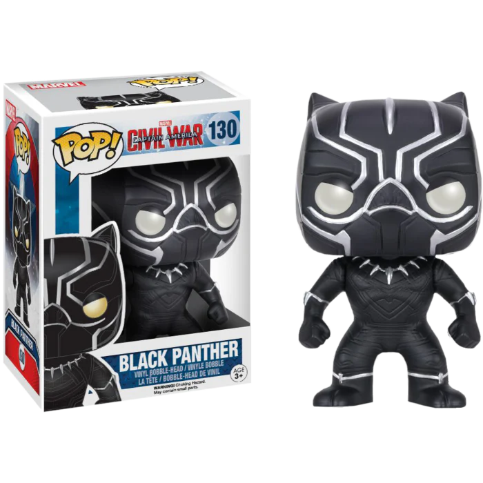 Funko Pop! Marvel Captain America: Civil War Black Panther #130