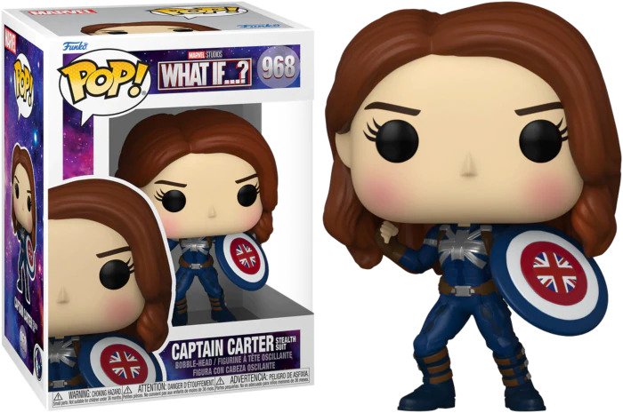 Funko Pop! Marvel What If...? Captain Carter (Stealth Suit) #968