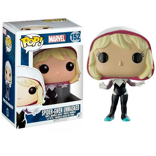 Funko Pop! Marvel Spider-Gwen Unmasked #152