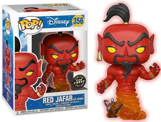 Funko Pop! Disney Red Jafar (as Genie) #356 Limited Glow Chase Edition