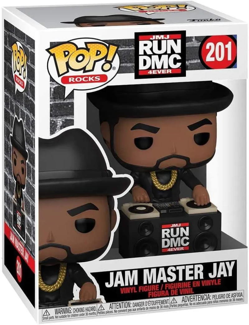 Funko Pop! Rocks Run DMC Jam Master Jay #201