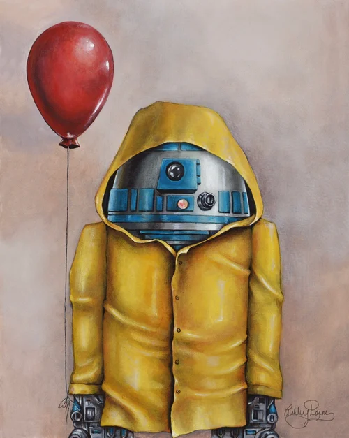 R2-Georgy Art Print | Star Wars x IT Mashup Wall Art