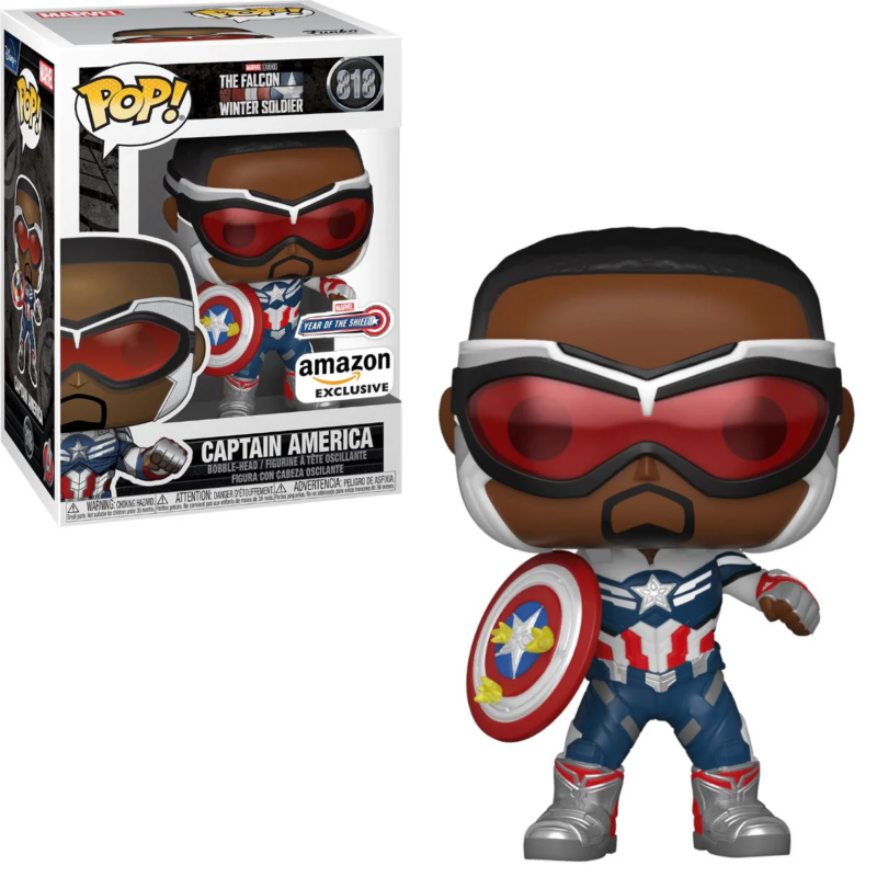 Funko Pop! Captain America (Sam Wilson) Year of the Shield Amazon Exclusive #818