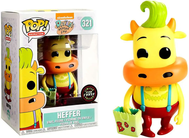 Funko Pop! Animation Rocko's Modern Life Heffer Limited Glow Chase Edition #321