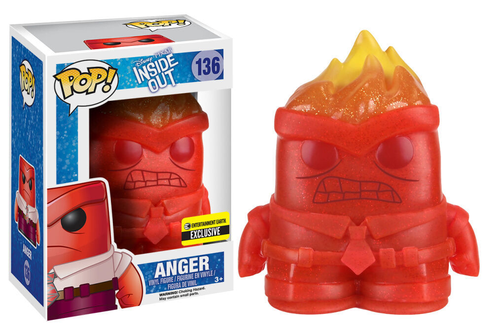 Funko Pop! Disney Pixar Inside Out Anger (Entertainment Earth Exclusive)