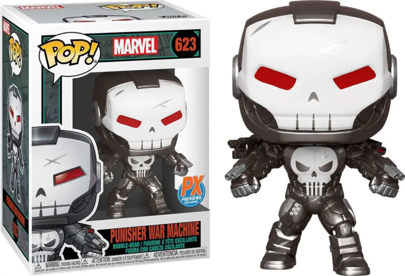 Funko Pop! Marvel Punisher War Machine PX Previews Exclusive #623