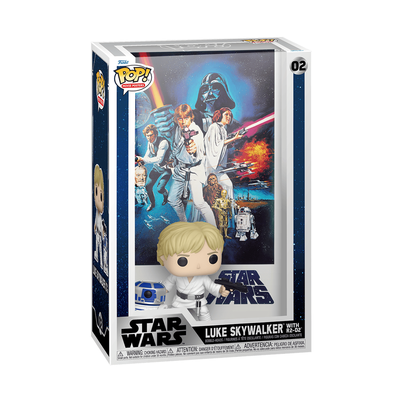 Funko Pop! Movie Posters Star Wars Luke Skywalker with R2-D2 #02