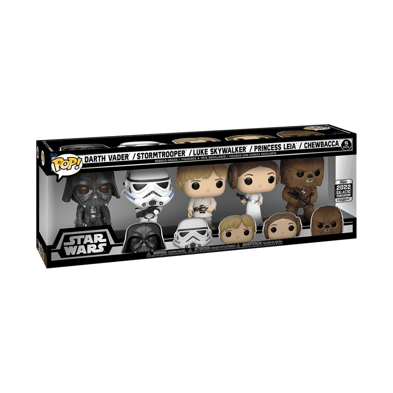 Funko Pop! Star Wars 2022 Galactic Convention Exclusive 5-Pack