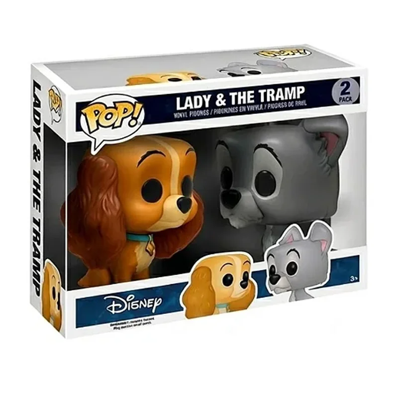 Funko Pop! Disney Lady & The Tramp 2-Pack (Hot Topic Exclusive, 2019)
