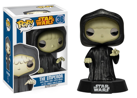 Funko Pop! Star Wars Emperor Palpatine #36 (Vaulted, Blue Box)