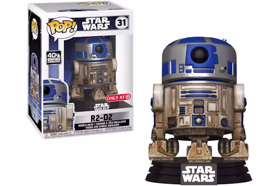 Funko Pop! Star Wars R2-D2 (Dagobah) #31 — 40th Anniversary Empire Strikes Back (Target Exclusive)