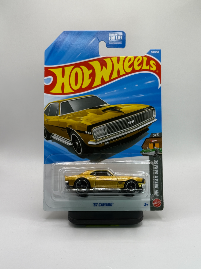 Hot Wheels '67 Camaro (Gold, HW Dream Garage, 2021)
