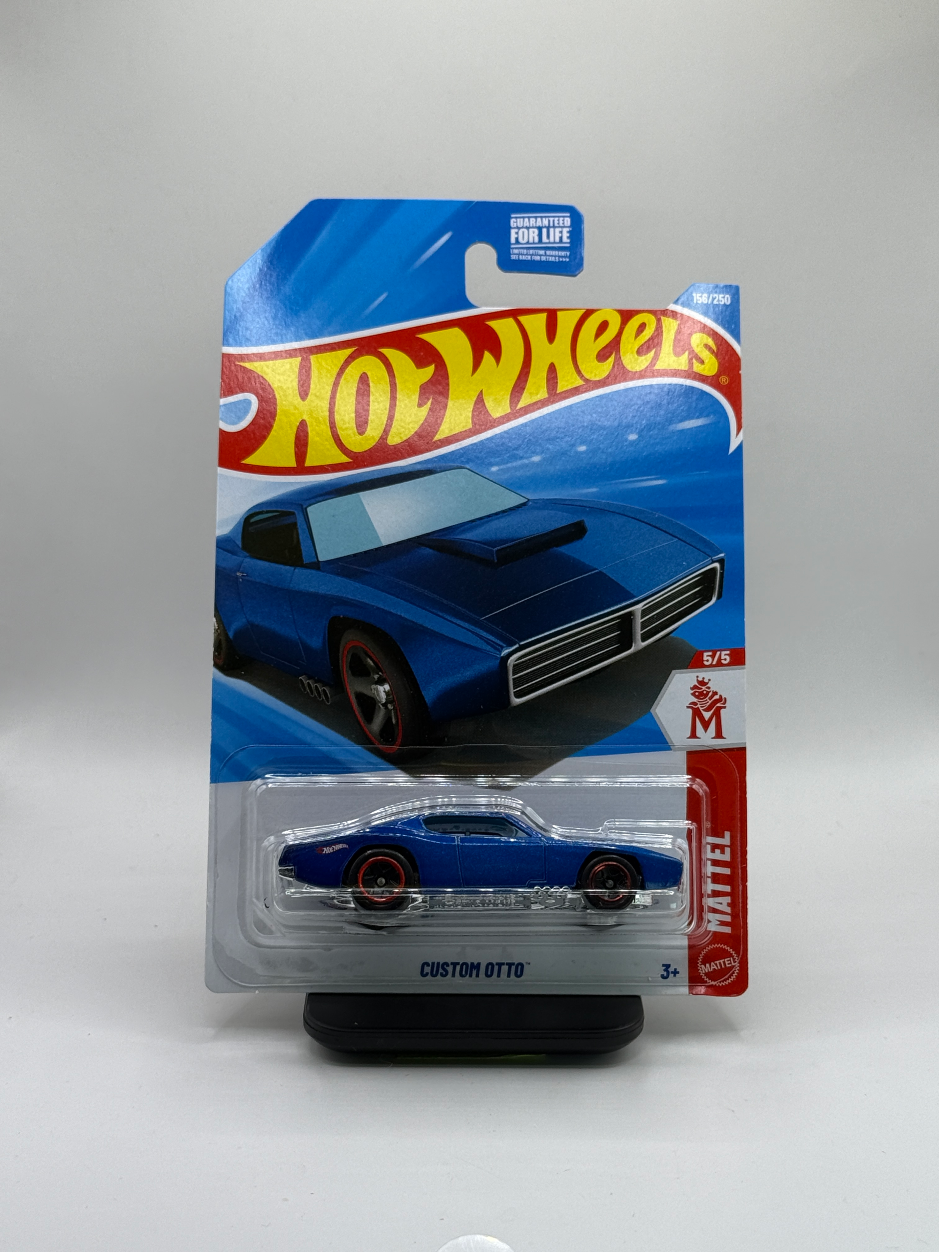 Hot Wheels Custom Otto (Blue, Mainline 5/5)