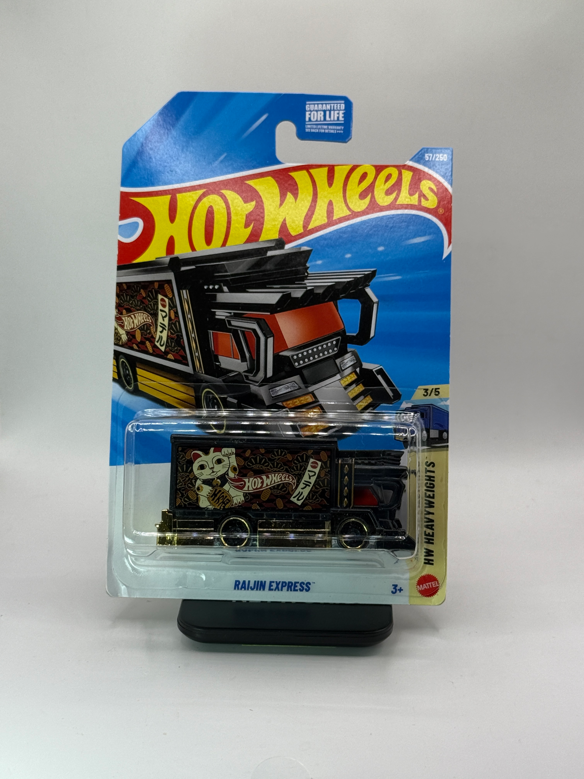 Hot Wheels Raijin Express (Black, HW Heavyweights)