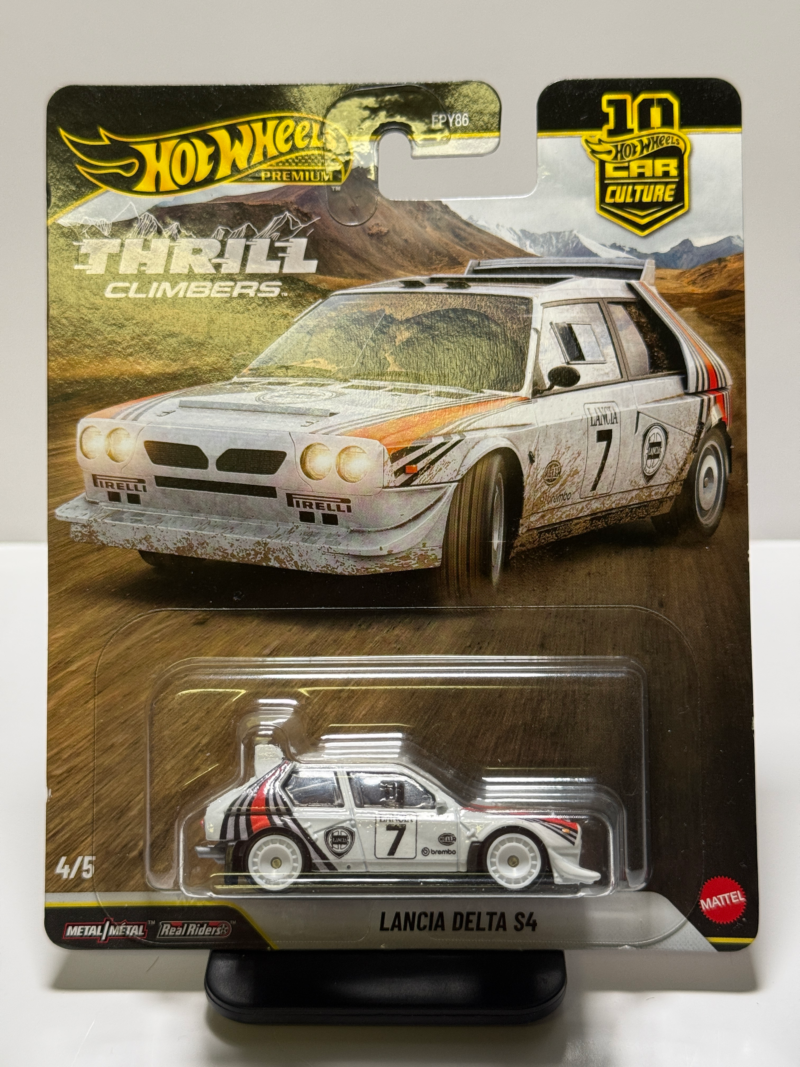 Hot Wheels Thrill Climbers Lancia Delta S4 (2026, Car Culture 10th Anniversary)