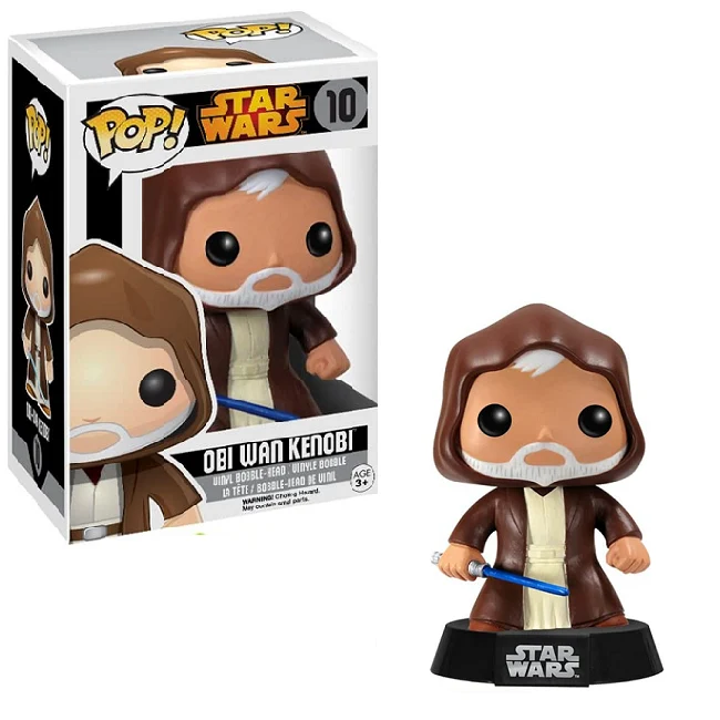 Funko Pop! Star Wars Obi-Wan Kenobi #10 (Black Box, Vaulted)