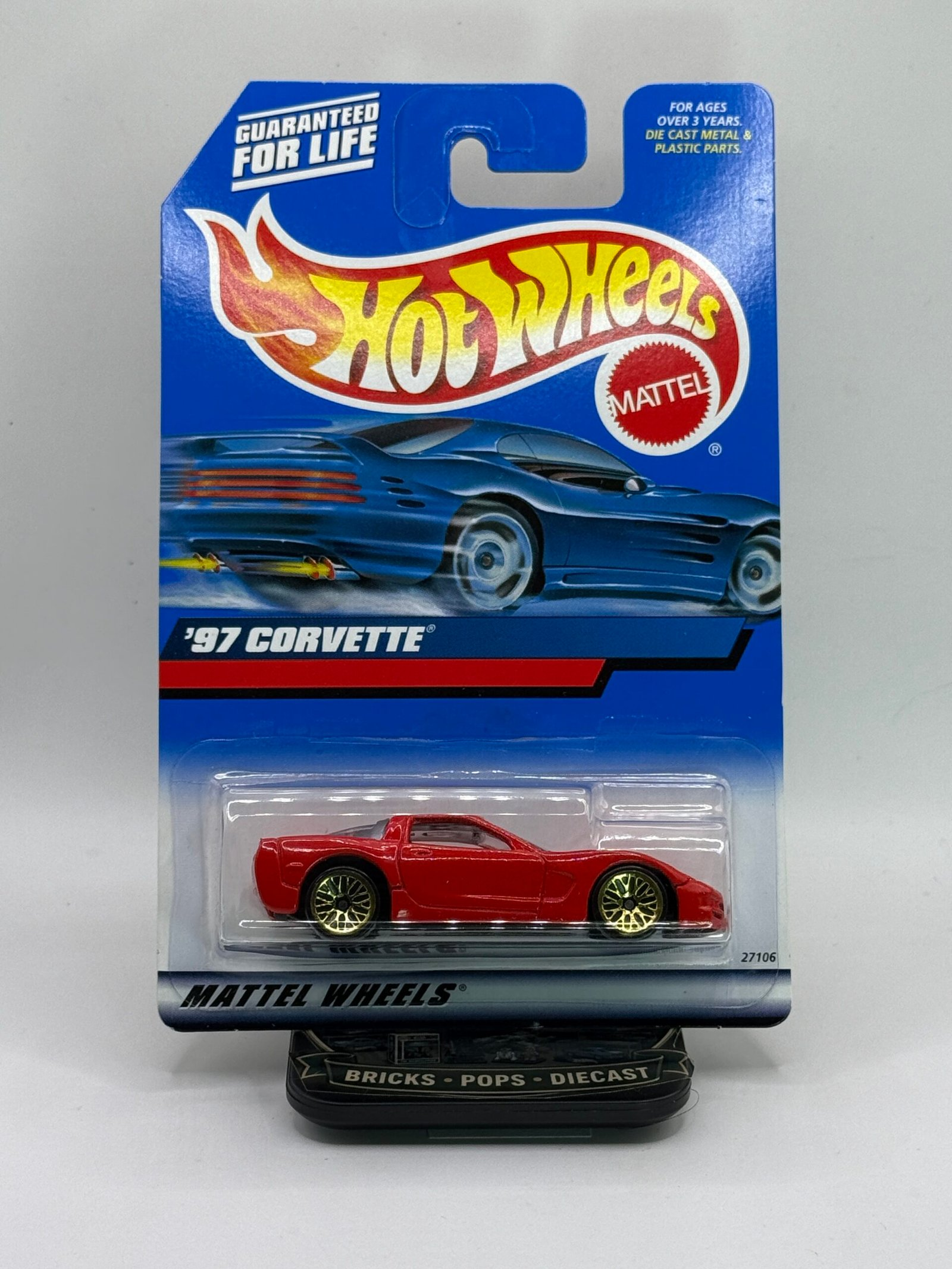 Hot Wheels '97 Corvette 1998 Diecast 1:64 RED